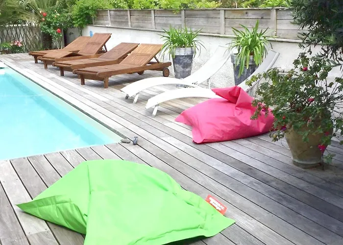 Charme Splendide House Pool Relaxx Апартаменты Леж-Кап-Ферре